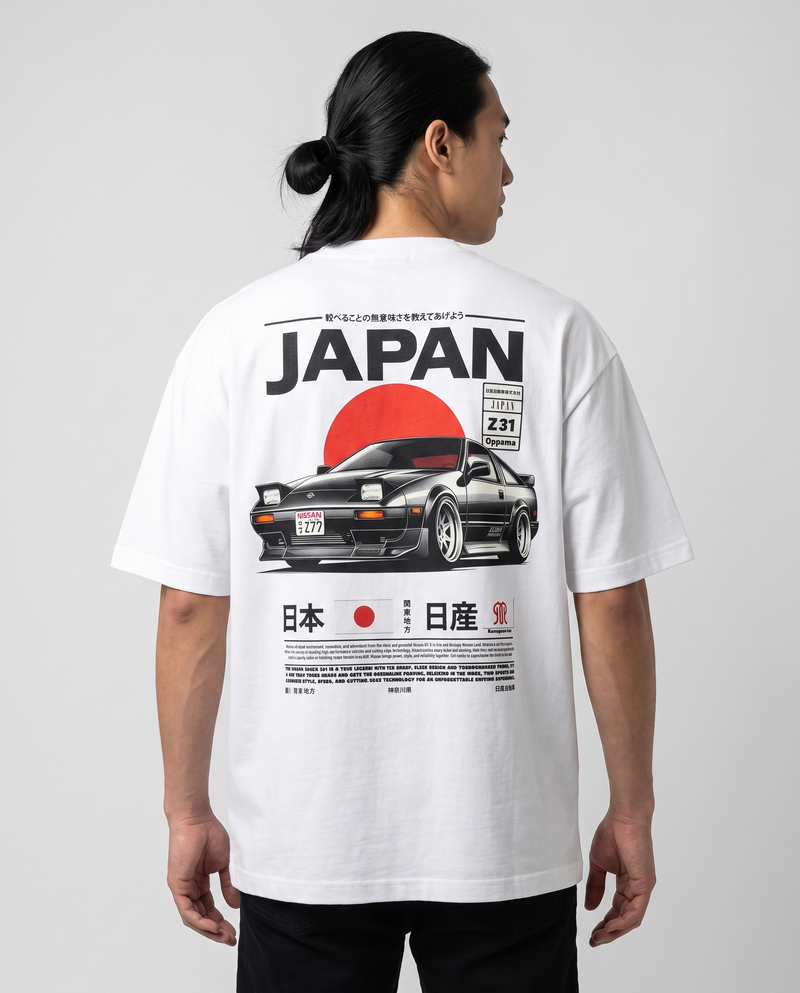 JAPAN CAR COMMUNITY Graphic Tee | Relaxed Fit