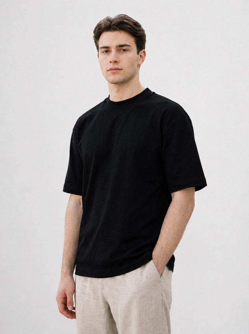T-shirt Semi Oversize Premium – Style Moderne & Confort Quotidien