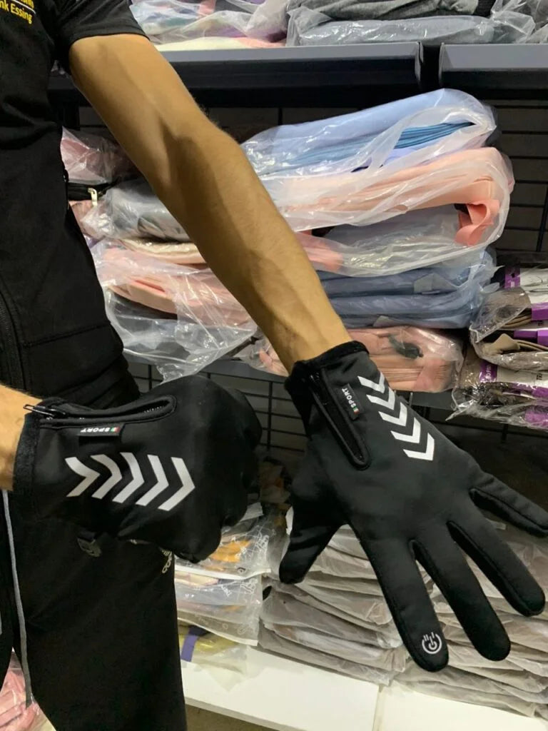 Veste Balaclava Ninja avec cagoule + Gants Thermique Screen touch