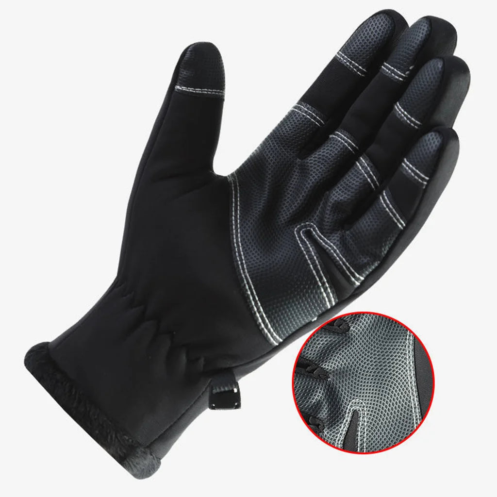Veste Balaclava Ninja avec cagoule + Gants Thermique Screen touch