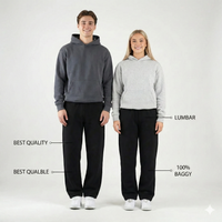 Baggy Joggers TRZ01 100% COTTON HIGH QUALITY