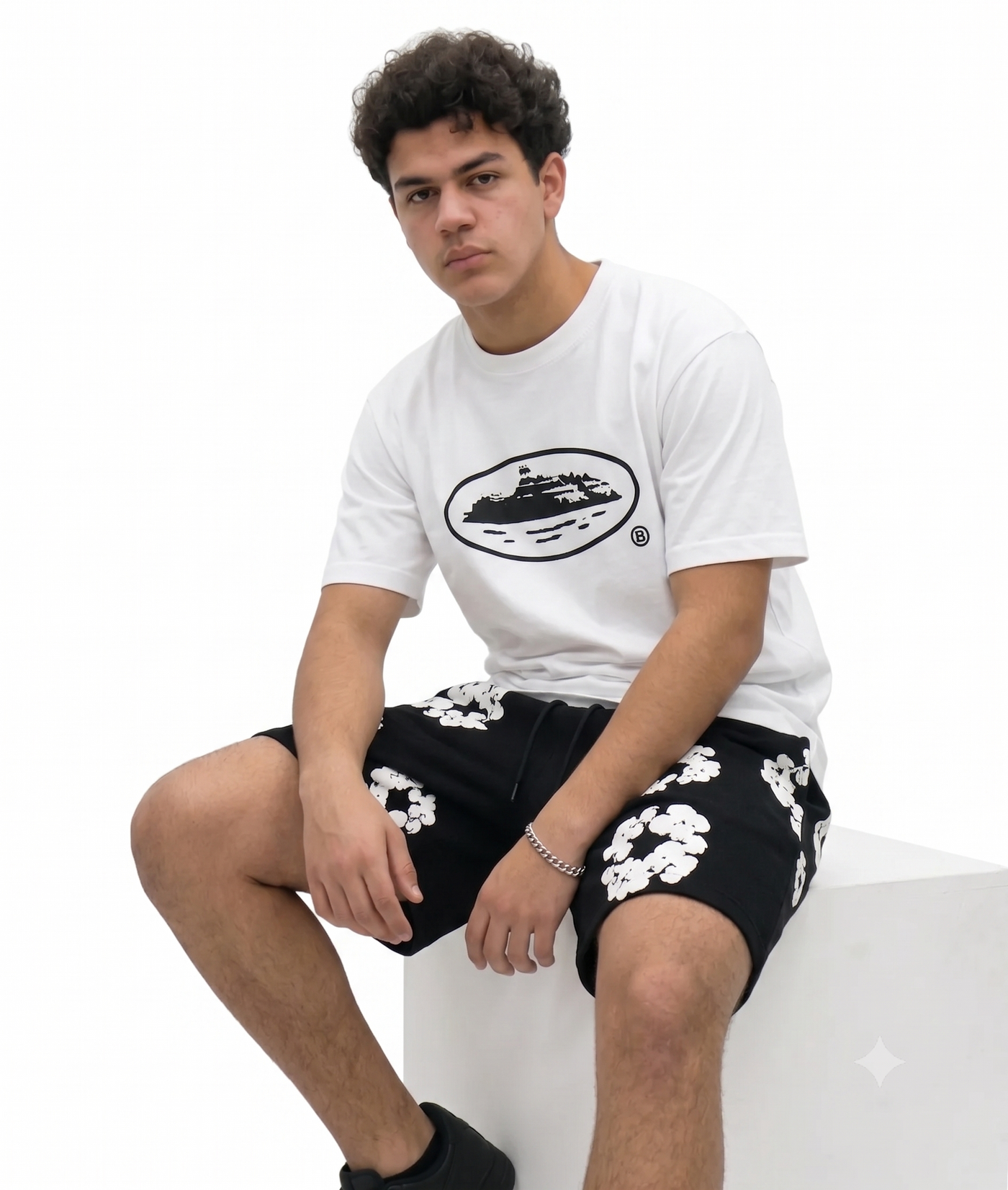 Ensemble CORTEIZ Short & T-Shirt Oversize Haute Qualité – Streetwear Premium & Confort Absolu