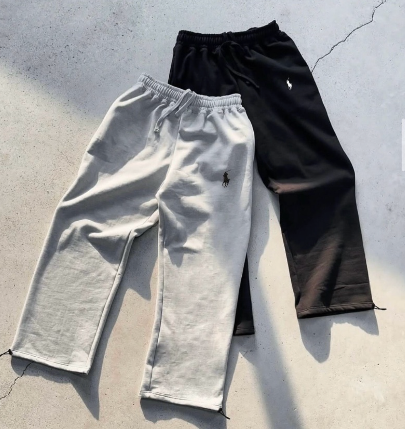 Baggy Joggers POLO 100% Coton Premium – Confort Streetwear & Style Polyvalent