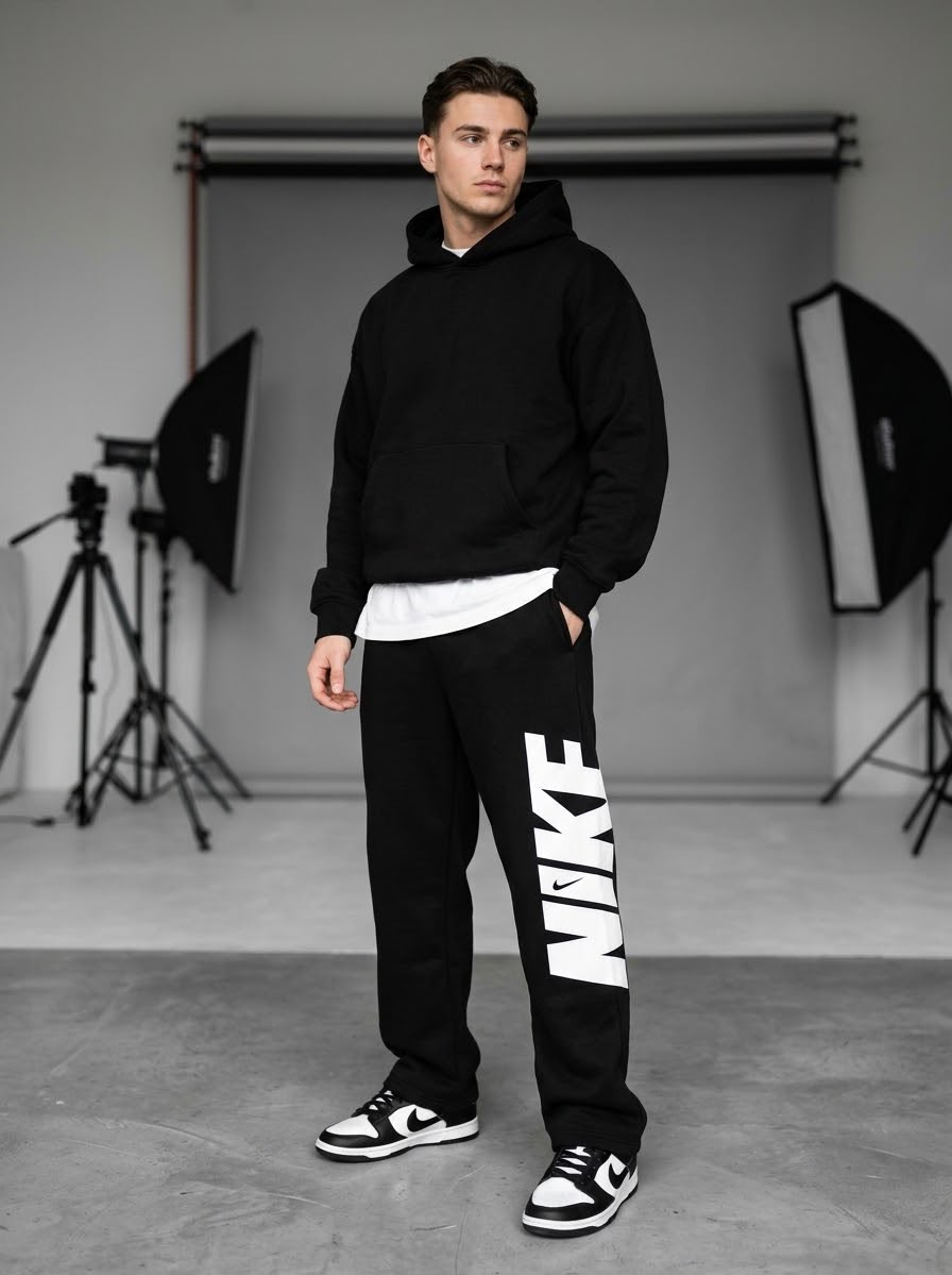 Baggy Nike à Côté Premium Qualité – Style Streetwear Moderne & Confort Ultime