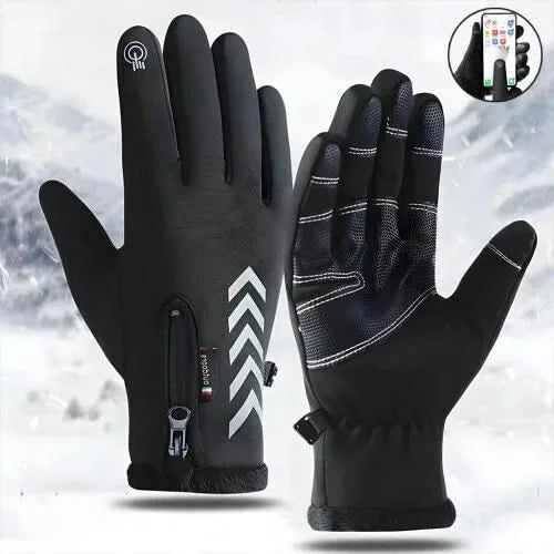 Veste Balaclava Ninja avec cagoule + Gants Thermique Screen touch