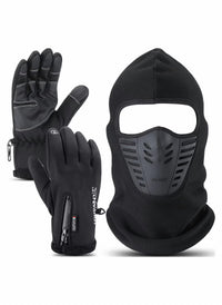 Pack Cagoule d’Hiver Excefore avec Gants Thermiques pour Écran Tactile