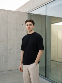T-shirt Semi Oversize Premium – Style Moderne & Confort Quotidien